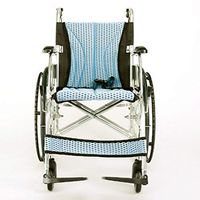 ChenCheng Wheelchair Lightweight Folding Aluminum Alloy Portable Travel Travel Elderly Scooter Medical Supplies (Color : B)