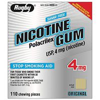 NICOTINE GUM 4 MG KIT ***RUG Size: 110