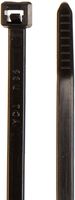Hellermann Tyton T50R0C2 Standard Cable Tie, 8" Long, 50lb Tensile Strength, PA66, Black (Pack of 100)