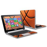 Mightyskins Skin Compatible with Asus Chromebook Flip C100pa 10.1" Wrap Cover Sticker Skins Basketball