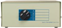 Cablelera 4 Position BNC Manual Data Switch (ZDMNQQA9-4)