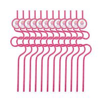 amscan 1st Birthday Girl Krazy Straws