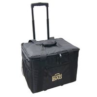PrinterBag - Rolling Carrying Case for Printers. Fits Most Photo Printers Such as DNP DS620A, DS40, DS-RX1HS, DS820A, Hiti P525L, Mitsubishi CP-K60DW-S, CP-D90DW, CP-9550DW, CP-D70DW, Sinfonia CS2.