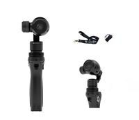 DJI Osmo, Fully stabilized 4K, 12Mp Camera with Camrise Starter Bundle: Lanyard and USB Reader