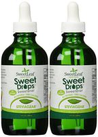 Sweetleaf Stevia Stevia Clear Liquid 4-ounce (2-Pack)