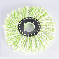 Bluelans Microfiber Replacement Mop Head Refill for 360° Spin Magic Mop (Green)