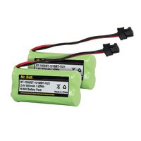 Mr.Batt BT-1021 BBTG0798001 Battery Compatible for Uniden BT-1021 BT-1025 BT1021 BT-1008 BT-1016 Cordless Handset Phone (2 Pack)