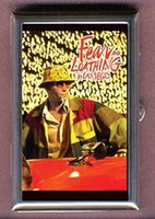 Hunter S. Thompson Fear and Loathing in Las Vegas Gonzo Red Background Decorative Pill Box