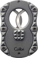 Colibri Quasar Cut Cigar Cutter - Metallic Charcoal