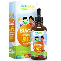 Burst B12 for Kids - Tasty Vitamin B Complex for Energy - Great Tasting Liquid Drops for Picky Eaters