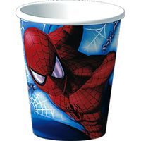 Amazing Spider-Man 9-Ounce Cups, 8-Count Packages (Pack of 6)
