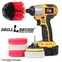 Indoor - Outdoor - Cleaning Supplies - Garden - Bathroom Accessories - Drill Brush - Grout Cleaner - Bathtub - Bath Mat - Sink - Flooring - Scrub Brush - Shower Cleaner - Shower Door - Porcelain