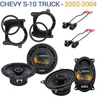 Compatible with Chevy S-10 Truck 2002-2004 OEM Speaker Upgrade Harmony R46 R65 Package New