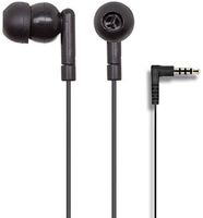 Wholesale Earbuds Bulk Headphone Lots Buds Earphones Headphones Stereo Soft Comfortable Head Phone Phones Earphone Wired Ergofit in-Ear Android Ergonomic Headset (5 Pack, Black)