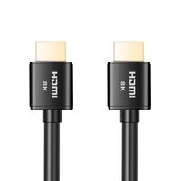 Buyer's Point Ultra High Speed HDMI 2.1 Cable CL3 Rated Dynamic HDR 1.8M(6ft) 8K 120Hz, 48Gbps, Dolby Vision, eARC Compatible with Apple TV, Nintendo Switch, Roku, Xbox, PS4,(Black CL3 Rated, 2 Pack)