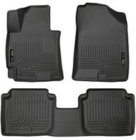 Husky Liners 98941 Weatherbeater Series Black Floor Liner (Front & 2nd Seat) by Husky Liners