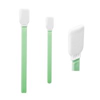 100pcs 4.92" Cleanroom Double-Layer Polyester Tip Cleaning Swabs with Large Head Cleaning for Inkjet/Thermal Printers, Optical Lens, Camera Sensors, Gun, Firearms, Electronics (707-Polyester Swab)