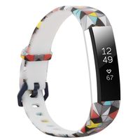 Tkasing For Fitbit Alta/Alta HR Wristband with Metal Clasp for Fitness Activity Tracker, Silicon wrist bands replacement accessories for Fitbit Alta/Alta HR(no Tracker) (10H, S)