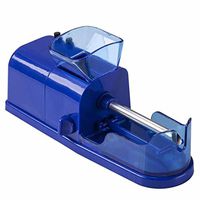 EnjoCho 1PC US Plug New Cigarette Rolling Machine Electric Automatic Maker Tobacco Roller (Blue)
