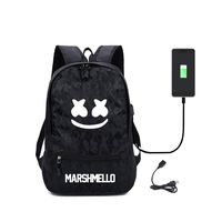 USAMYNA Camouflage Laptop Backpack for Mens Girls Schoolbag Teens Boys Bookbag Cool Rucksack for Students (A)