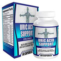 Natural Uric Acid Support Supplement Cleanse/Flush Reducer - Supplements - 60 Capsules