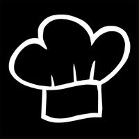 Pokewin 2pcs Chef Hat Car Decal Window Truck Bumper Laptop Wall Vinyl Notebook Auto Sticker