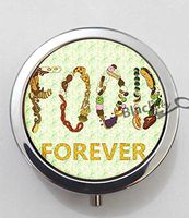 BlackKey Food Forever 3-Compartment Decorative Pocket Gift Box Case Organizer for Pill, Color 1 -1013