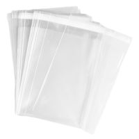 100Pcs 6x9 Clear Cello/Cellophane Bags Treat Bag for Bakery,Cookie, Candies, Party Favors