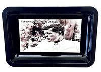 Colorful Print Metal Rolling Trays (6" x 9") (JFK Don't Share)