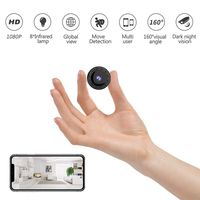 Mini Hidden Camera, HD 1080P Wireless Security Camera with WiFi Hotspot, Spy Camera for Home, Car, Drone, Office and Outdoors Outdoor Driving Recorder - PYXH81