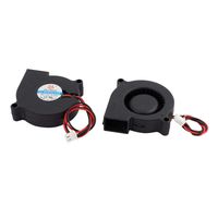 uxcell 2pcs DC12V 50mm x 50mm x 15mm DC Brushless Turbo Blower Cooler Cooling Fan