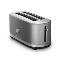 KitchenAid KMT4116CU 4 Slice Long Slot Toaster with High Lift Lever, Contour Silver