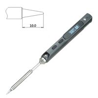 Lukcase TS100 Digital OLED Programmable Soldering Iron Station with B2 Tip, DC5525 Embedded Interface STM32 Sensor Chip