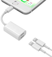 SINGB iPhone 7 Splitter and Lightning Splitter iPhone 7 Adapter Dual Lightning Adapter Headphone Jack Audio and Charge Cable Adapter for iPhone 7/7 Plus (Support iOS 10.3 and Later)