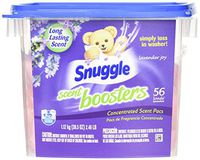 Snuggle Laundry Scent Boosters Concentrated Scent Pacs, Lavender Joy, Tub, 56 Count