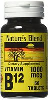 Nature's Blend Vitamin B12 1000 mcg Tablets - 50 ct