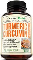 Turmeric Curcumin with Bioperine, Anti-Oxidant Properties, Supports Healthy Inflammatory Response, Occasional Joint Pain Relief, 10mg of Black Pepper for Best Absorption. Enhanced Natural 60 Capsules