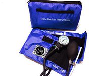 EMI Royal Professional Deluxe Aneroid Sphygmomanometer Blood Pressure Monitor Set with Adult Blood Pressure Cuff and Carrying Case