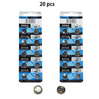 DoDoLightness Battery Alkaline LR44 AG13 Button Cell Batteries 1.5V Button Battery 20PCS