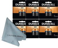 Duracell Lithium CR123A CR123 123A 3V 12 Batteries