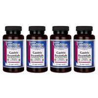 Swanson Gastric Essentials 60 Veg Capsules Enzyme (4 Pack)