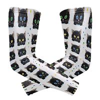 Set of Cute Cats Unisex Arm Sleeve UV Protection Arm Compression Sleeve Skin Protection Sport Arm Cooler Sleeve for Running Hiking Jogging Motorcycling Climbing Camping