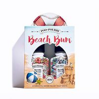 Poo-Pourri Before-You-Go Toilet Spray, Beach Bum Set of 2, Ship Happens & Tropical Hibiscus Scent