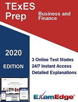 TExES Business and Finance 6-12  (276) Certification Practice tests with detailed explanations. 5-Test Bundle with 500 Unique Test Questions
