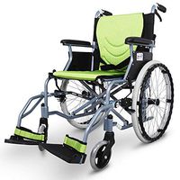 Wheelchair Medical Equipment Comfort Folding Lightweight Ultra Light Portable Sports Casual Steel Quick Shocking Elderly Travel Cart Care Car Travel Wide for Adults Elderly