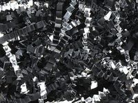 4oz Bag U Choose Size Black & Metallic Silver Gift Basket Shred Crinkle Paper Filler nfLG -1785