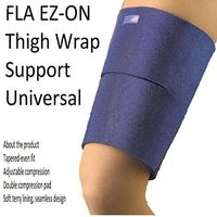 Ez On� Neoprene Thigh Wrap Univ Navy Retail