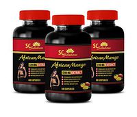 Fat Burner Cleanse - African Mango Extract 1200mg - Fat Burner for Women - 3 Bottles