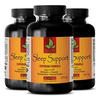 Sleeping Capsules for Adults - Sleep Support Superior Formula 952 Mg - melatonin Release - 3 Bottles (180 Capsules)