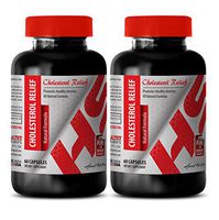 Immune Support Formula - Cholesterol Relief - All Natural Formula - Cholesterol lowering Diet - 2 Bottles (120 Capsules)